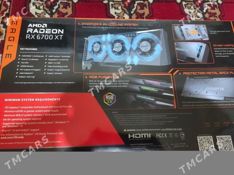 RX 6700XT Eagle 12GB - Aşgabat - img 2