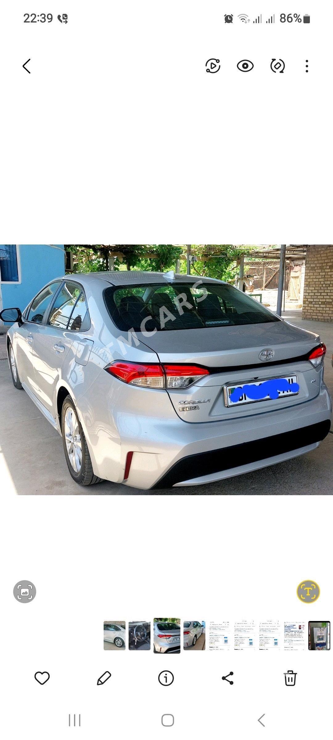 Toyota Corolla 2021 - 245 000 TMT - Tejen - img 6