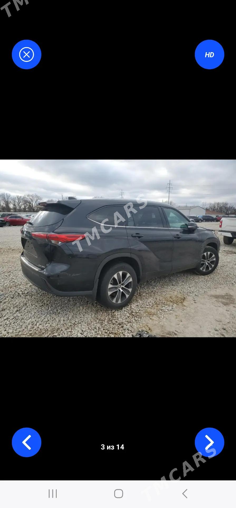 Toyota Highlander 2022 - 500 000 TMT - Ёлётен - img 2