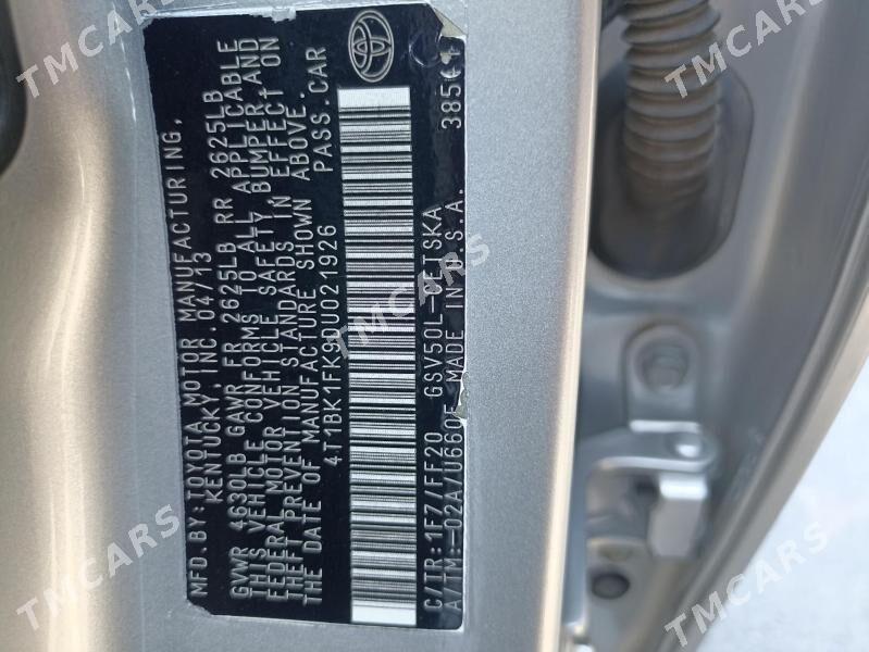 Toyota Camry 2013 - 240 000 TMT - Mary - img 3
