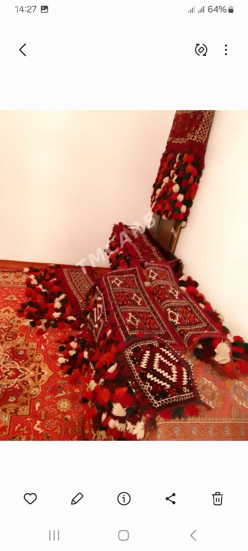 Ak oy torbalary halylary - етр. Туркменбаши - img 2