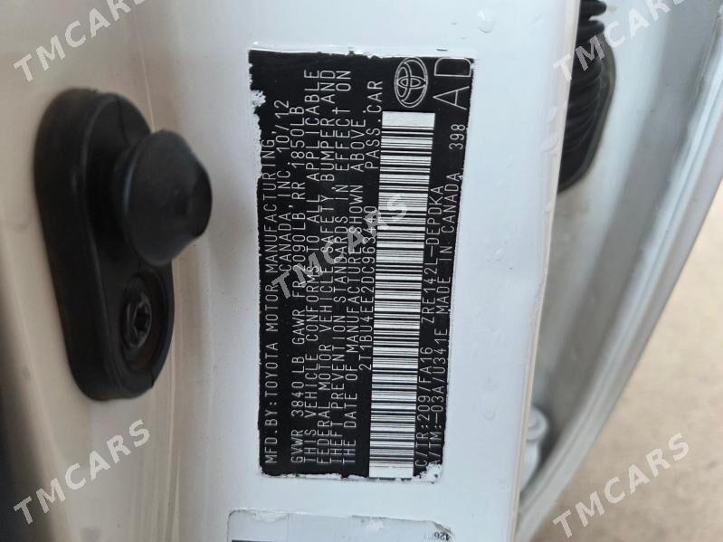 Toyota Corolla 2012 - 155 000 TMT - Ашхабад - img 6
