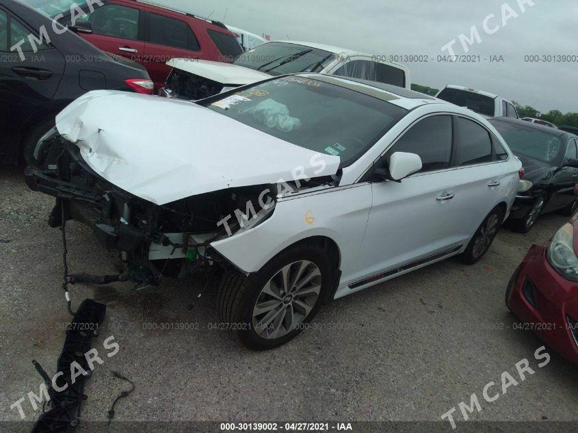 Hyundai Sonata 2016 - 190 000 TMT - Ашхабад - img 2