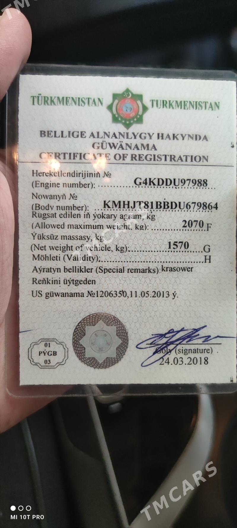 Hyundai Tucson 2013 - 215 000 TMT - Ашхабад - img 8