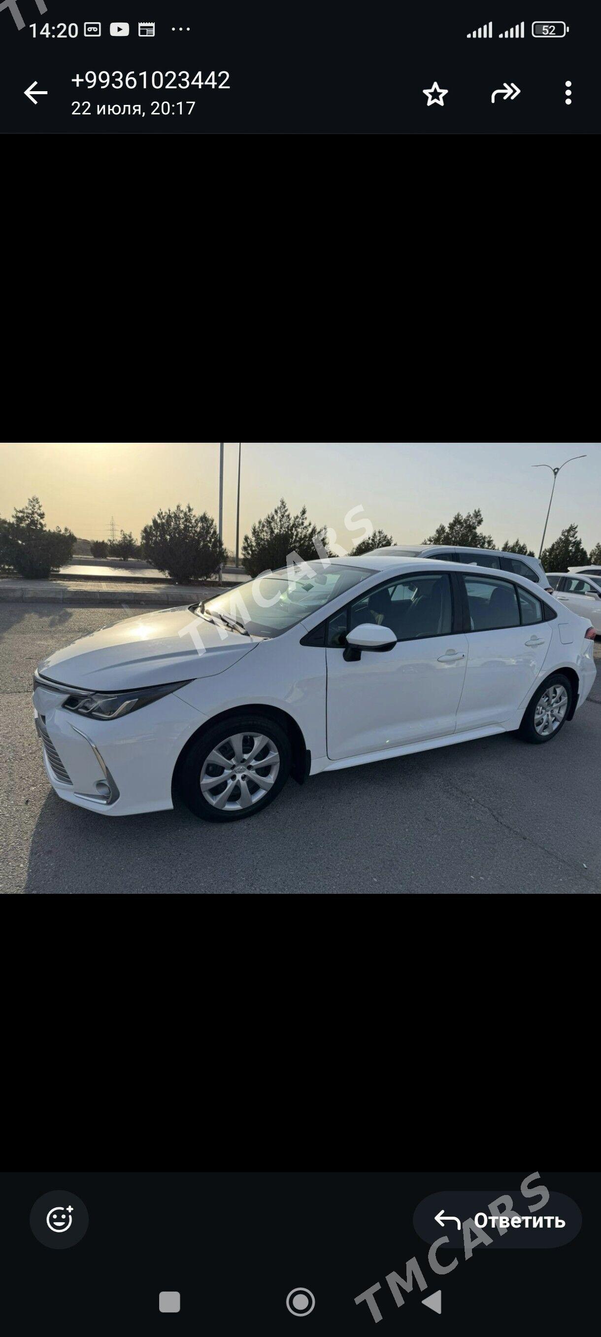 Toyota Corolla 2021 - 250 000 TMT - Мары - img 2