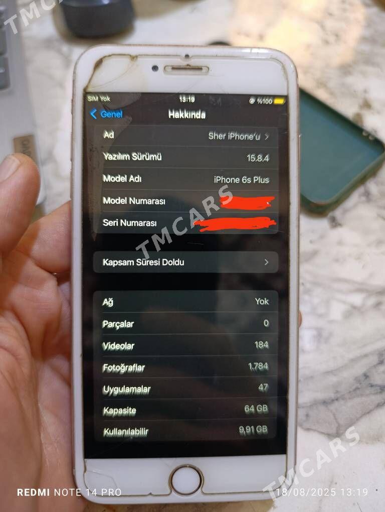 Iphone 6S plus - Кёнеургенч - img 1