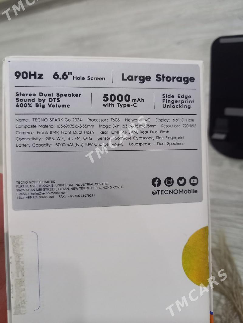 Tecno Spark Go 64gb - Daşoguz - img 5