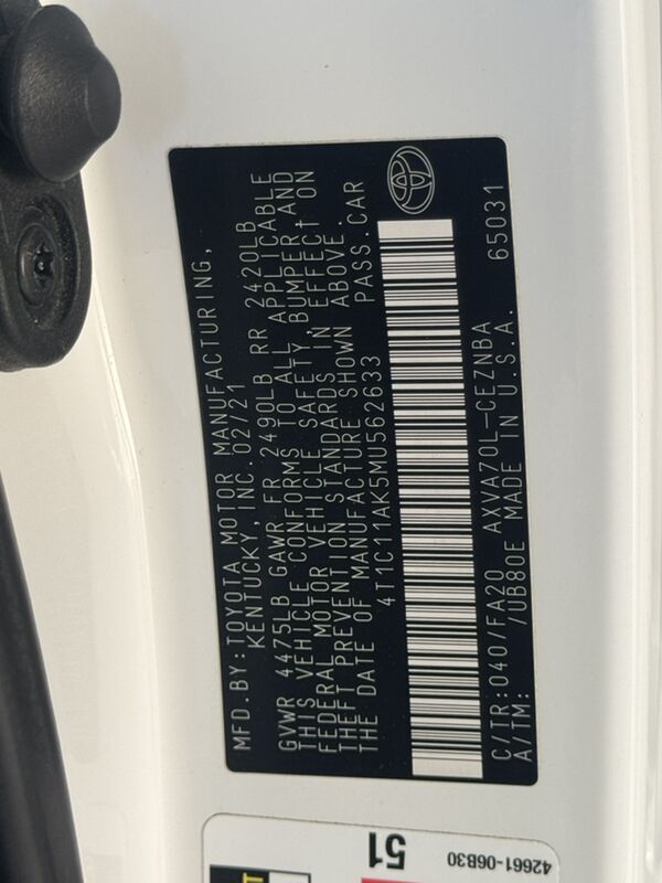 Toyota Camry 2021 - 325 000 TMT - Balkanabat - img 7