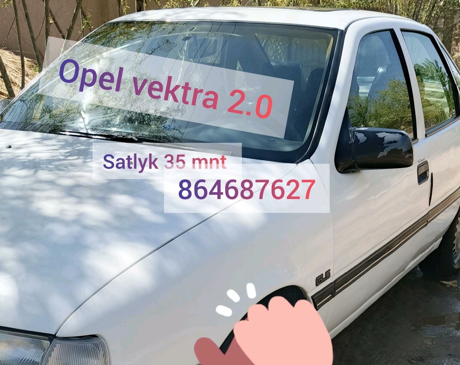 Opel Vectra 1991 - 35 000 TMT - Гурбансолтан Едже - img 6