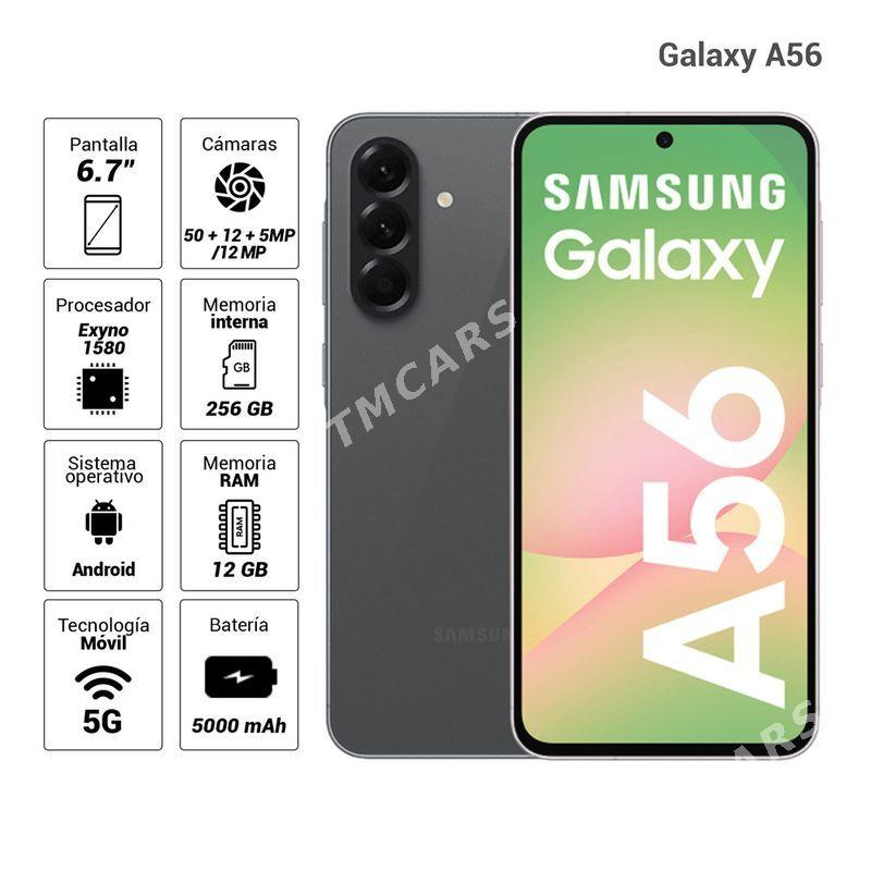 KREDIT 6AY SAMSUNG A56 - Ашхабад - img 2