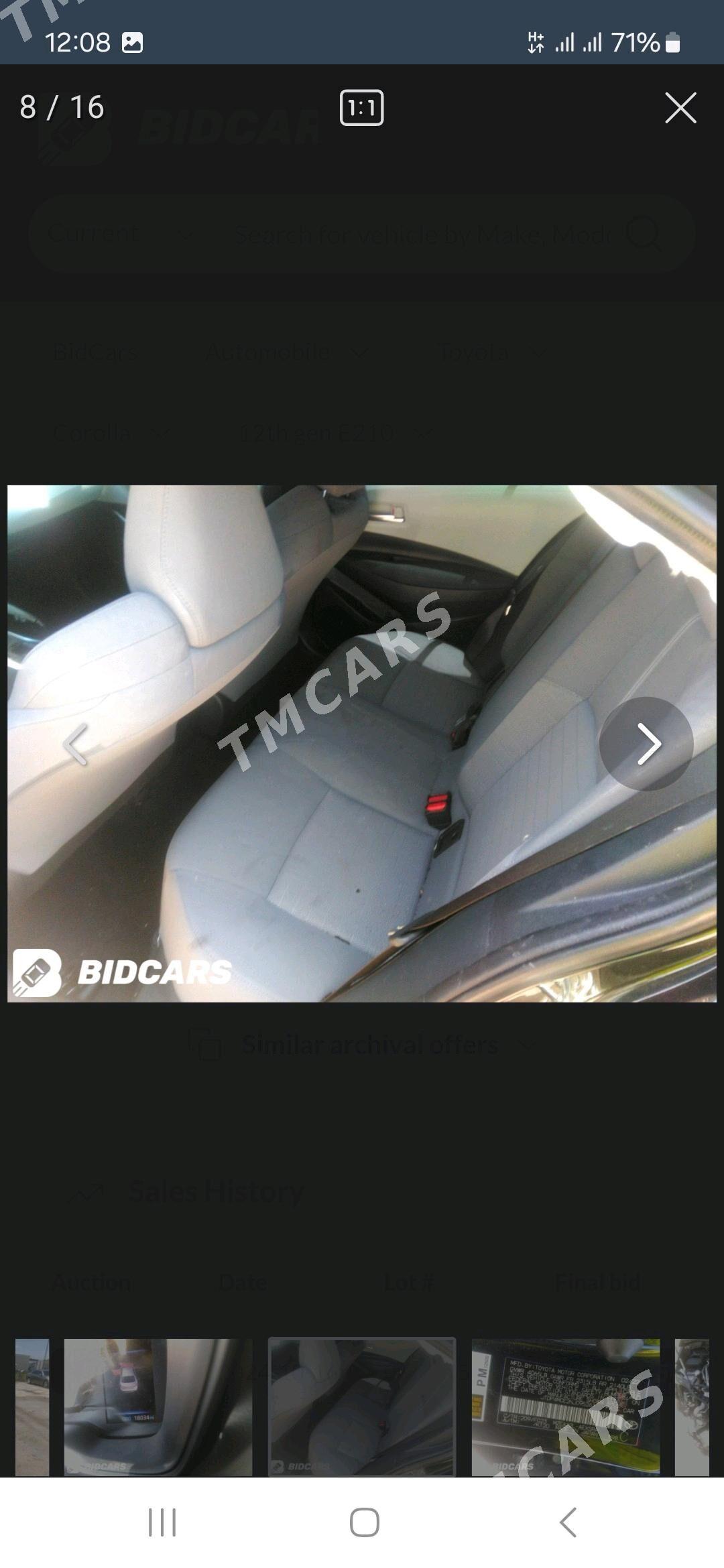 Toyota Corolla 2022 - 260 000 TMT - Aşgabat - img 10