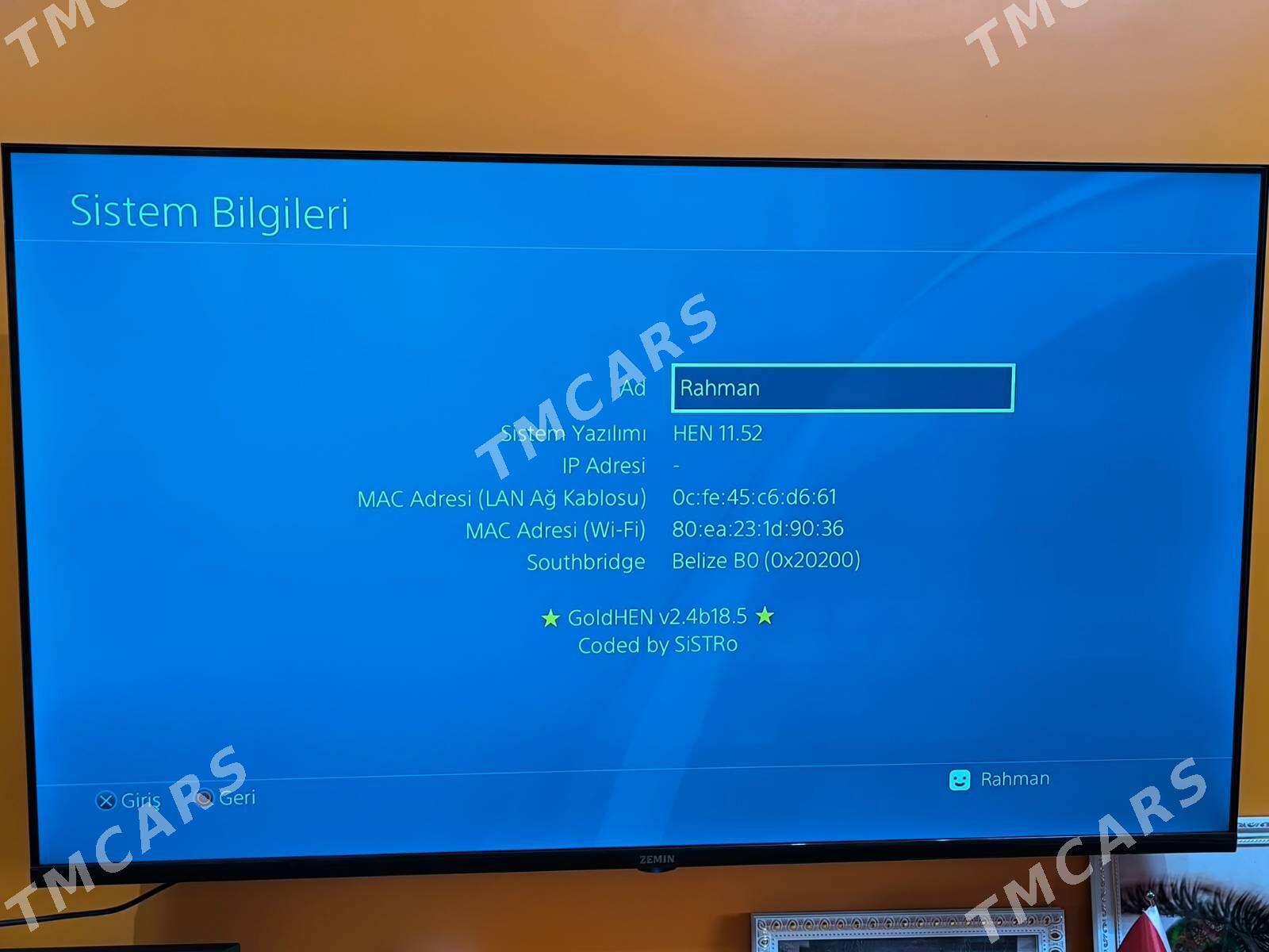 Playstation 11.52 1TB - Aşgabat - img 1