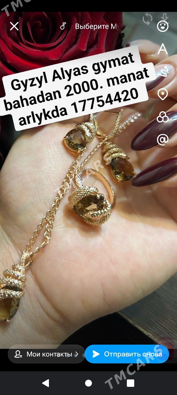 gyzyl Alyas gymat bahadan - Aşgabat - img 1