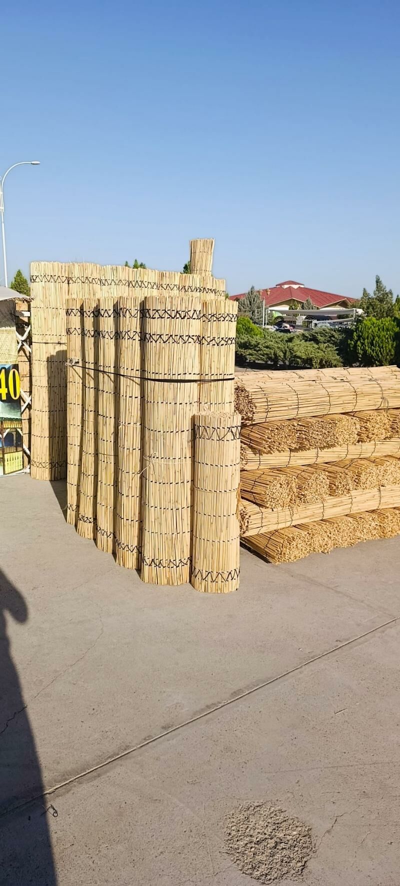 Gamyş гамыш AK öý garaja öy - "Altyn Asyr" Gündogar bazary (Jygyllyk) - img 1