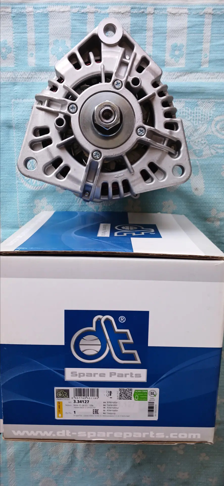 MAN TGX TGA TGS  GENERATOR DINAMA 4 000 TMT - Бузмеин ГРЭС - img 2