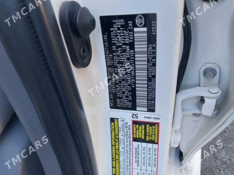 Toyota Camry 2019 - 280 000 TMT - Ашхабад - img 5