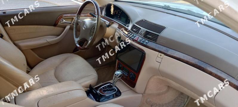 Mercedes-Benz S-Class 2002 - 100 000 TMT - Туркменабат - img 6
