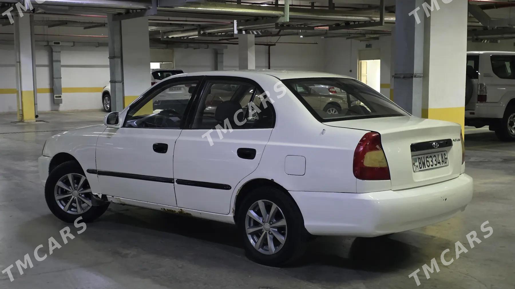 Hyundai Accent 2000 - 36 000 TMT - ул. Московская (10 йыл абаданчылык ш.) - img 2