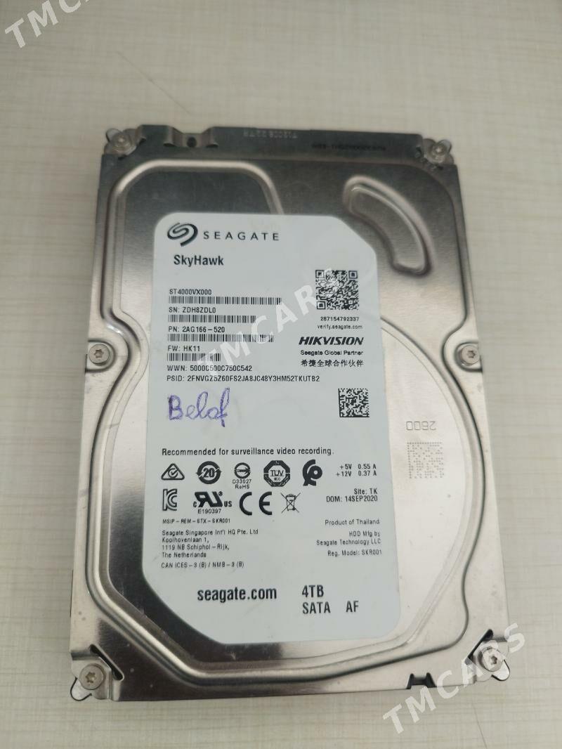 4 TB Жёсткий диск - Aşgabat - img 2