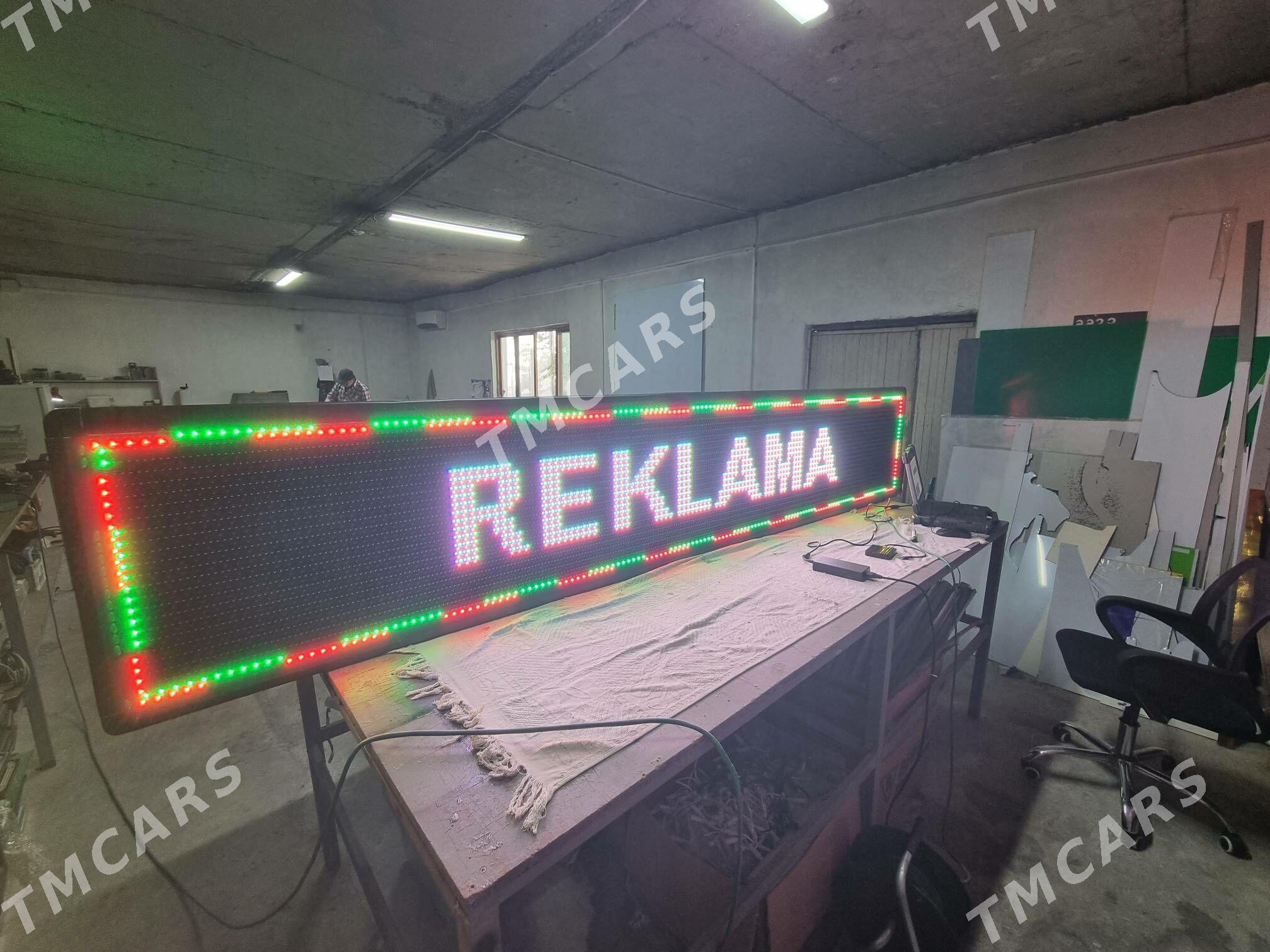Reklama cyra Reklama begusiy - Ашхабад - img 4