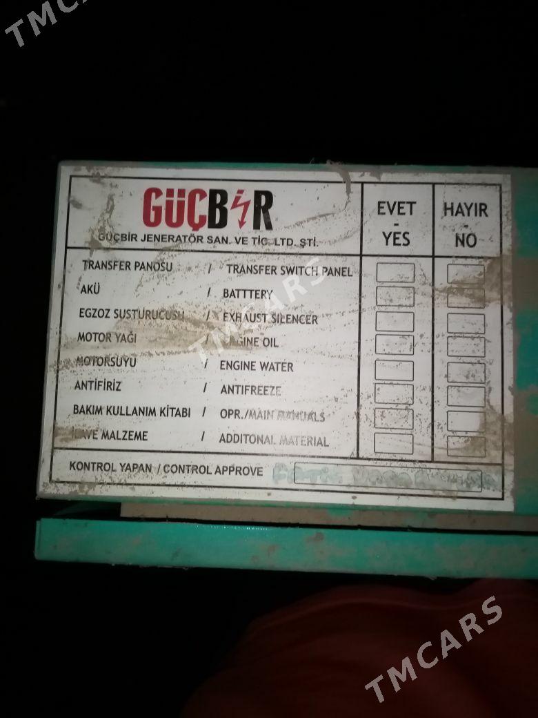Genrator Генератор дизель 550 - G.Kuliýew köç. (Obýezdnoý) - img 2