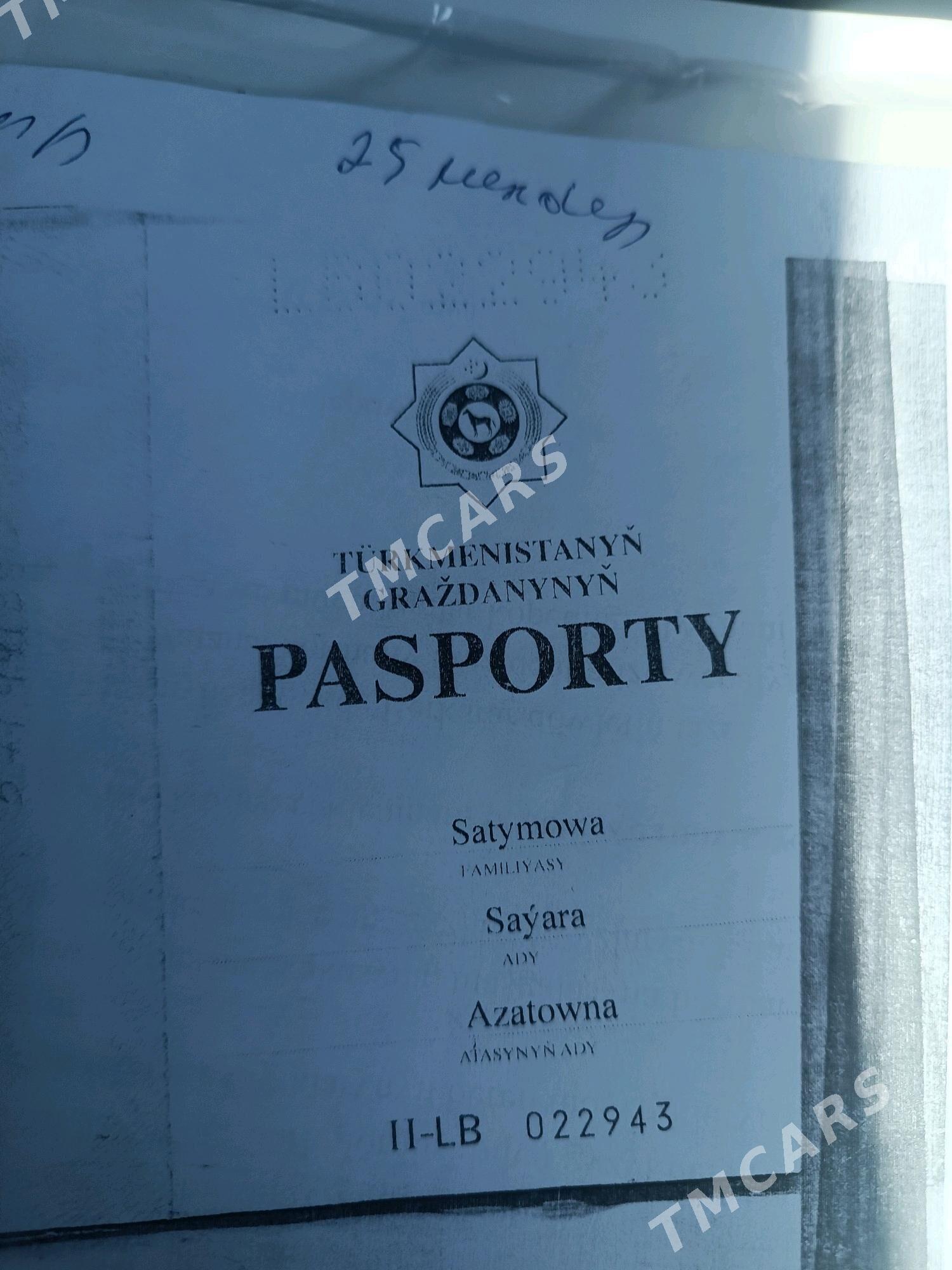 Passport yitti - Türkmenabat - img 2