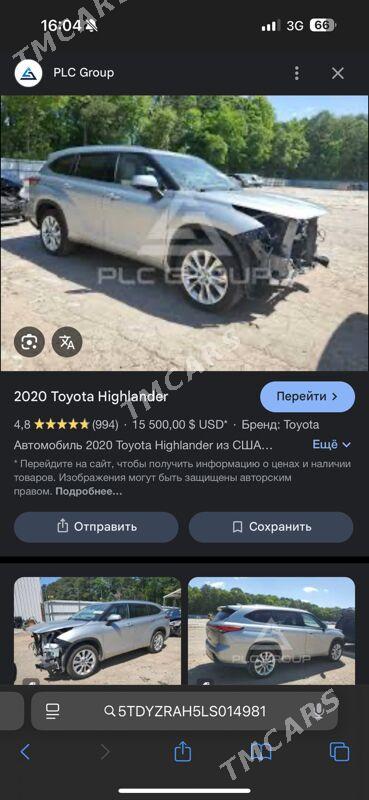 Toyota Highlander 2020 - 590 000 TMT - Türkmenabat - img 10