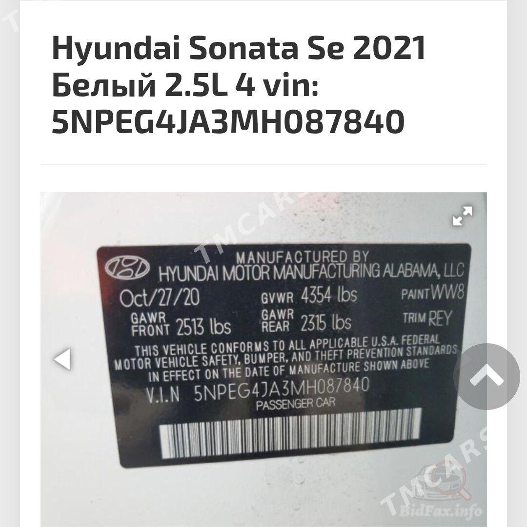 Hyundai Sonata 2020 - 265 000 TMT - Ашхабад - img 5