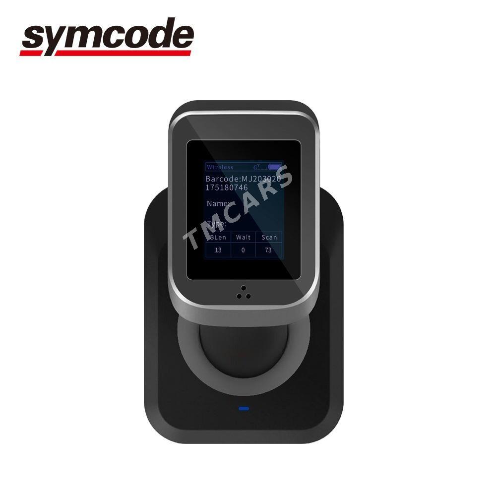 Skaner Wirelss Symcode MJ-1902DB 2D, QrCode Silver - Aşgabat - img 3