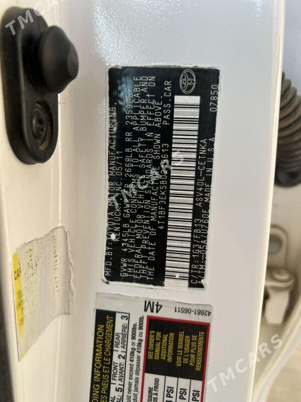 Toyota Camry 2011 - 192 000 TMT - Ашхабад - img 5