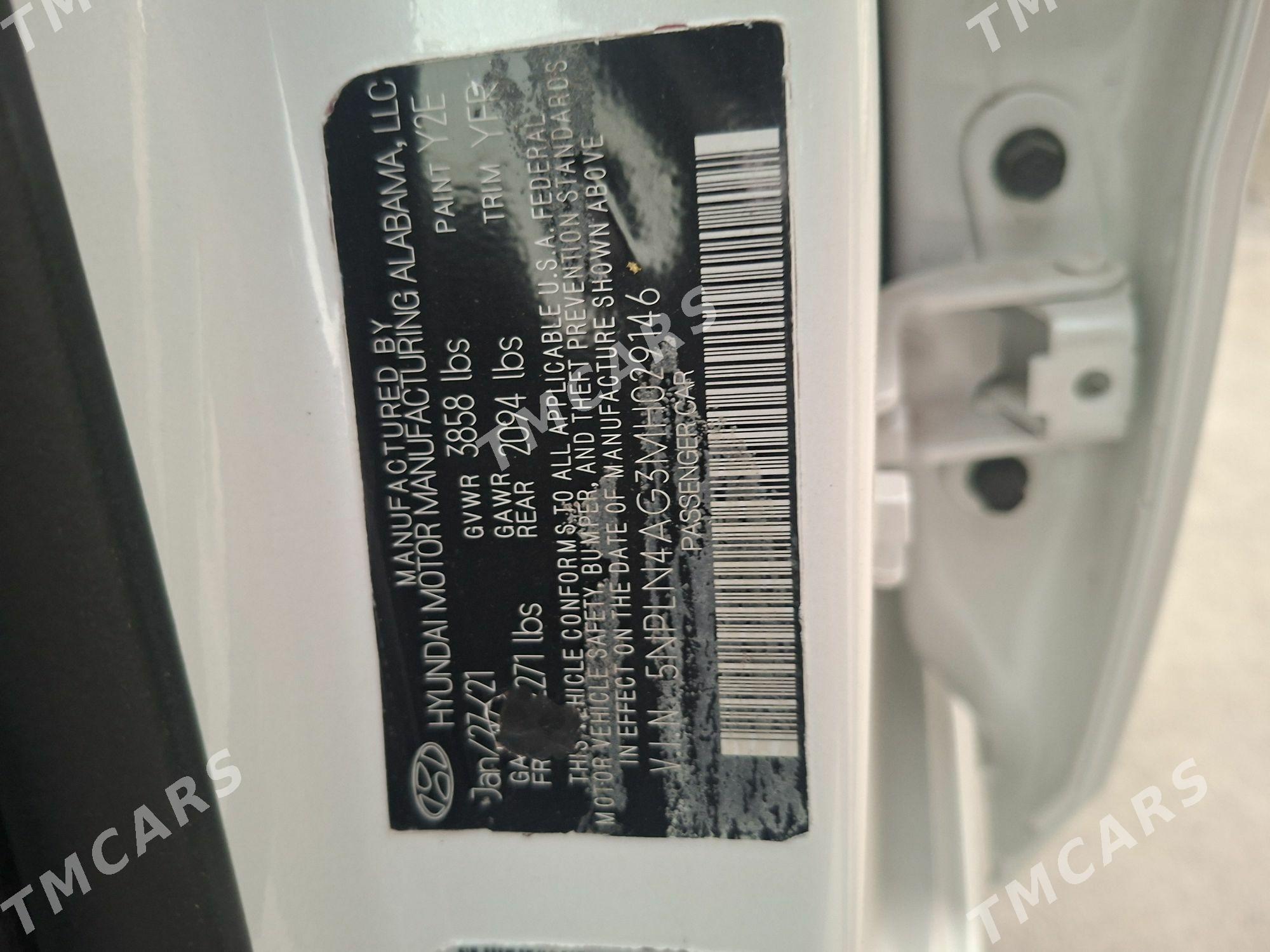 Hyundai Elantra 2021 - 222 000 TMT - Ашхабад - img 3
