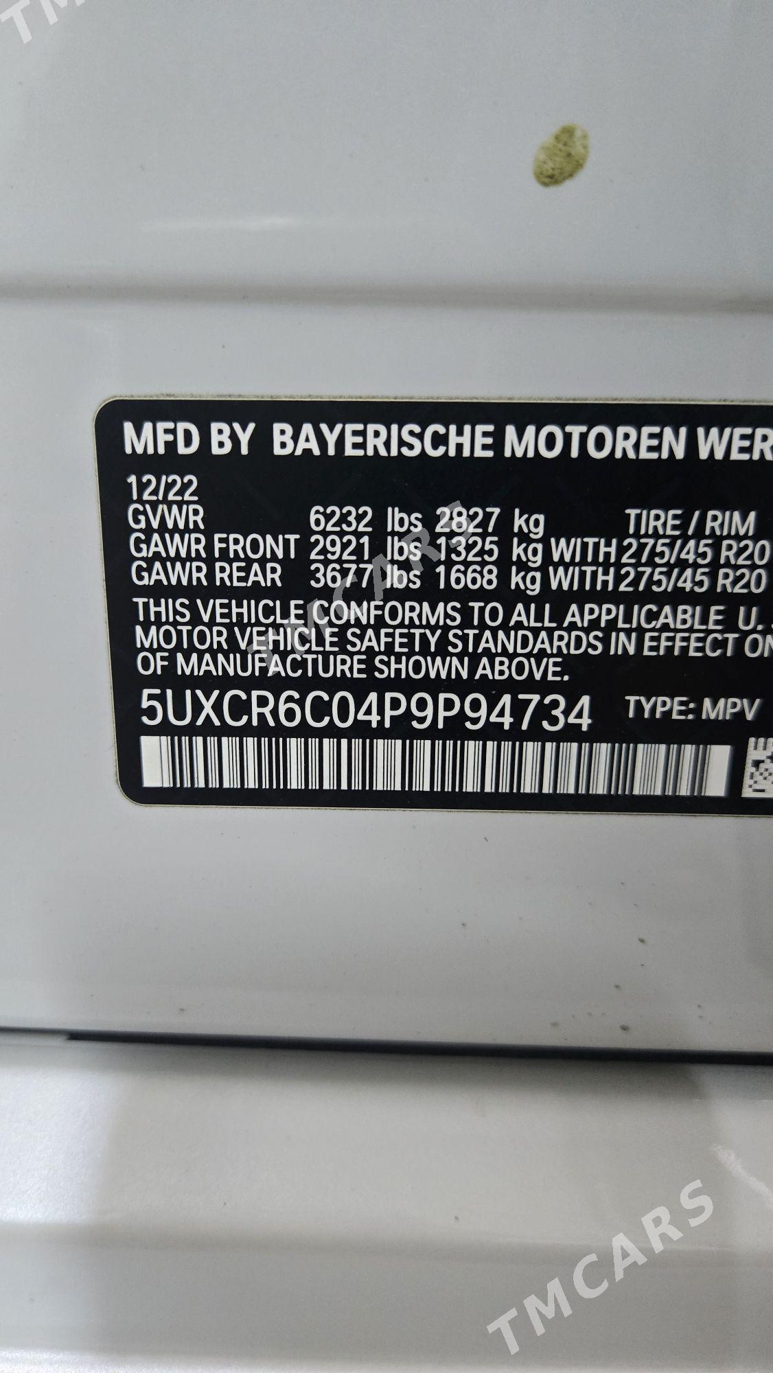 BMW X5 2023 - 1 085 000 TMT - Aşgabat - img 10