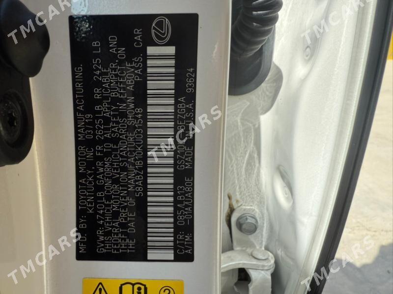 Lexus ES 350 2019 - 680 000 TMT - Aşgabat - img 8