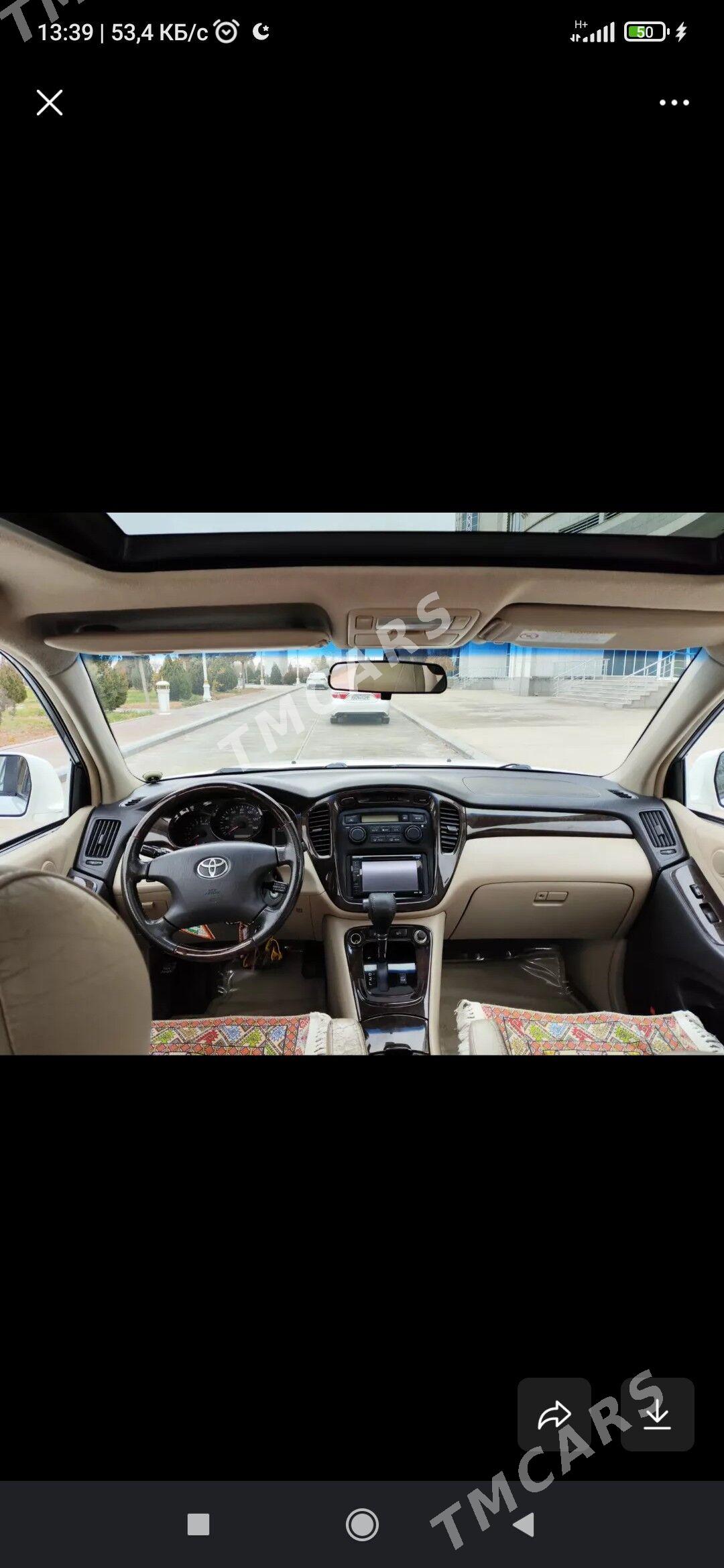 Toyota Highlander 2003 - 300 000 TMT - Кёнеургенч - img 3