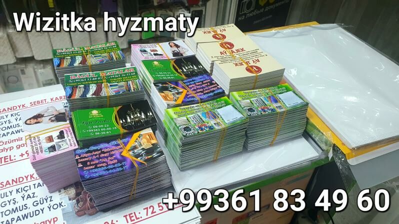 Amatly wizitka, flayer, buklet - Aşgabat - img 10