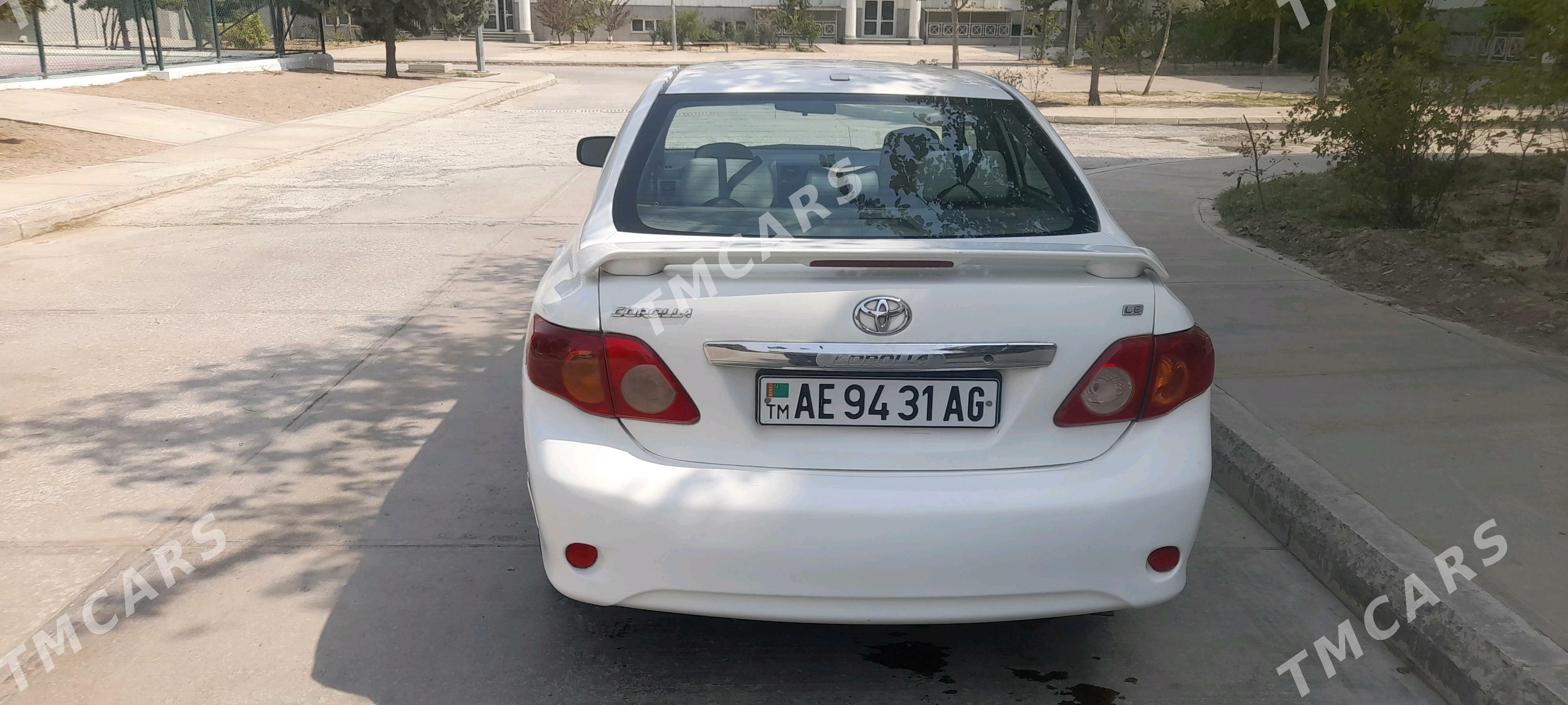 Toyota Corolla 2009 - 130 000 TMT - Кëши - img 3