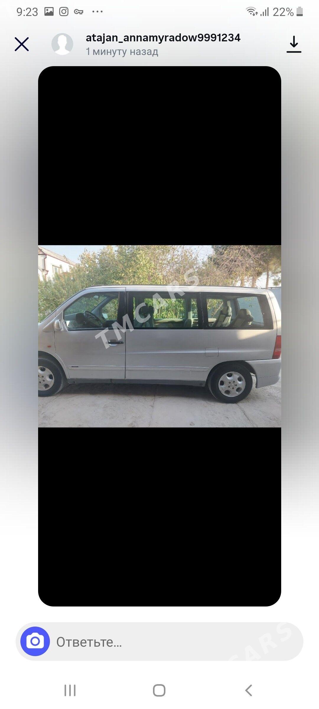 Mercedes-Benz Viano 1997 - 115 000 TMT - Гёкдепе - img 2