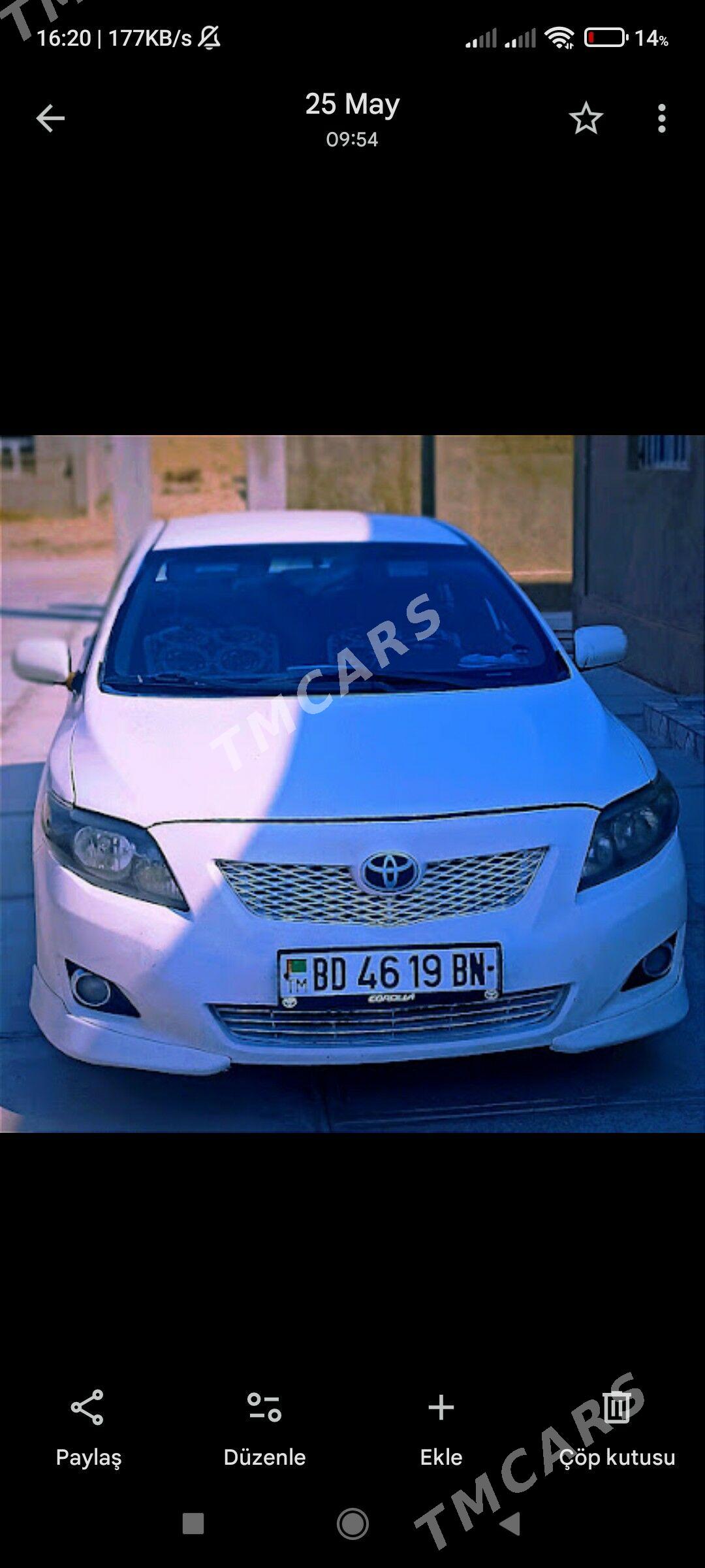 Toyota Corolla 2009 - 130 000 TMT - Балканабат - img 4