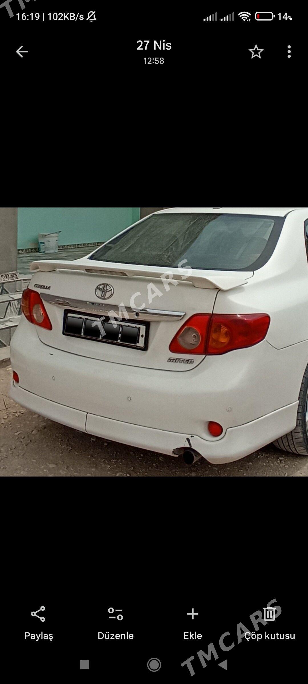 Toyota Corolla 2009 - 130 000 TMT - Балканабат - img 6
