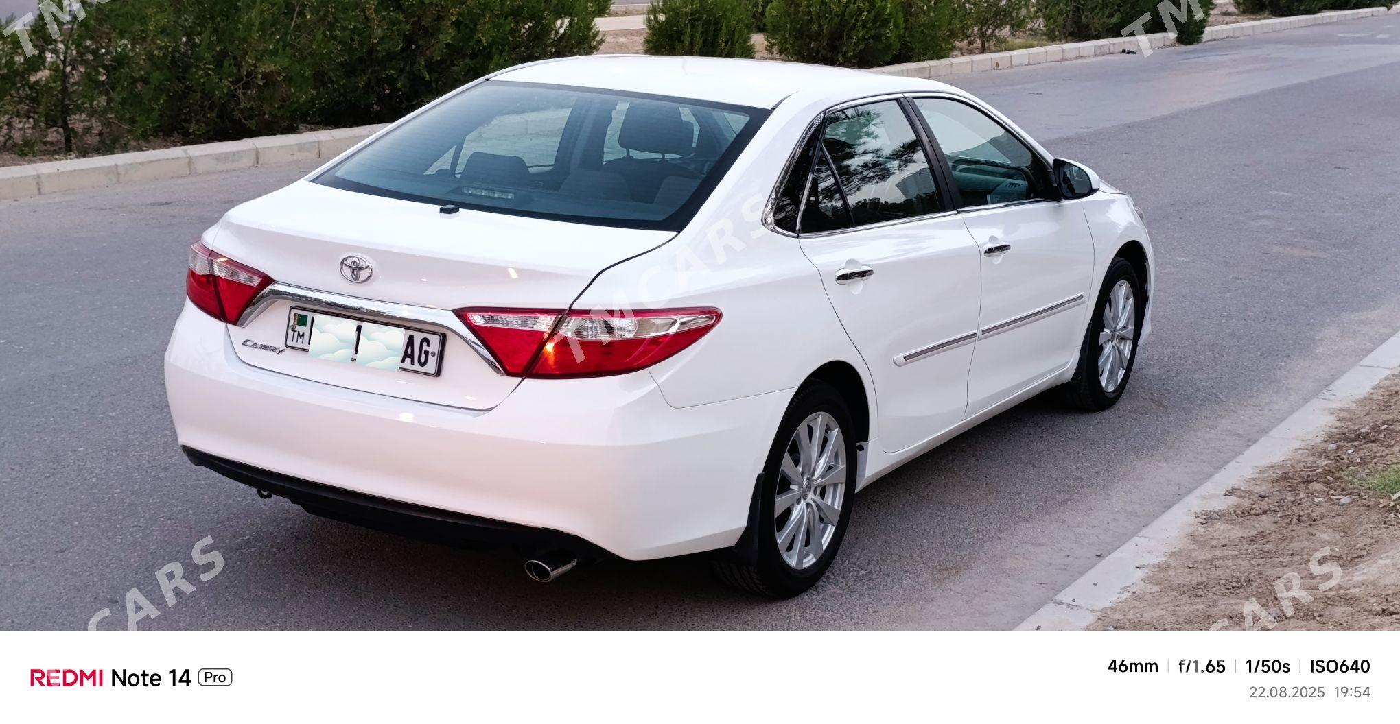 Toyota Camry 2017 - 220 000 TMT - Ашхабад - img 2
