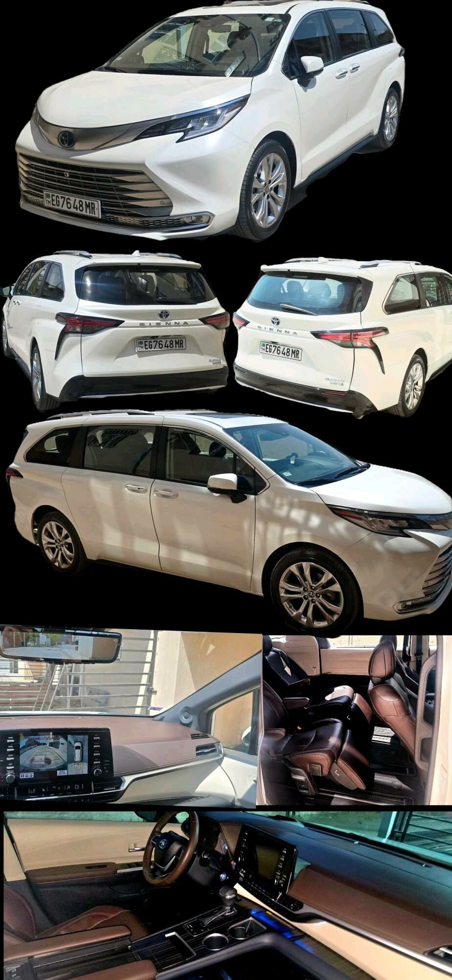 Toyota Sienna 2022 - 600 000 TMT - Ашхабад - img 9