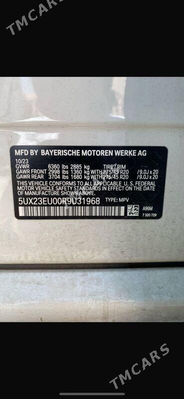 BMW X5 2024 - 1 355 000 TMT - Aşgabat - img 9