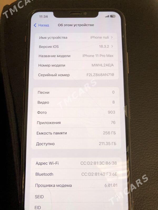 Iphone 11 pro max 256 gb - Aşgabat - img 4
