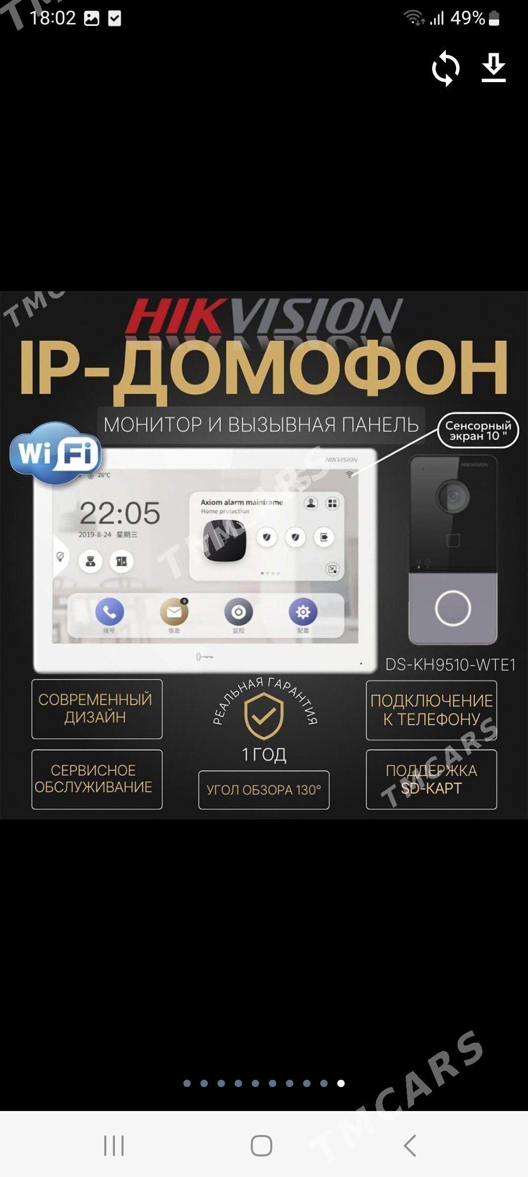 DOMOFON HIKVISION MAGAZYN - Aşgabat - img 10