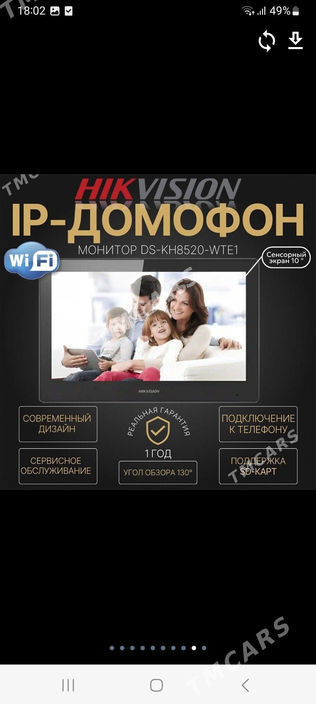 DOMOFON HIKVISION MAGAZYN - Aşgabat - img 7
