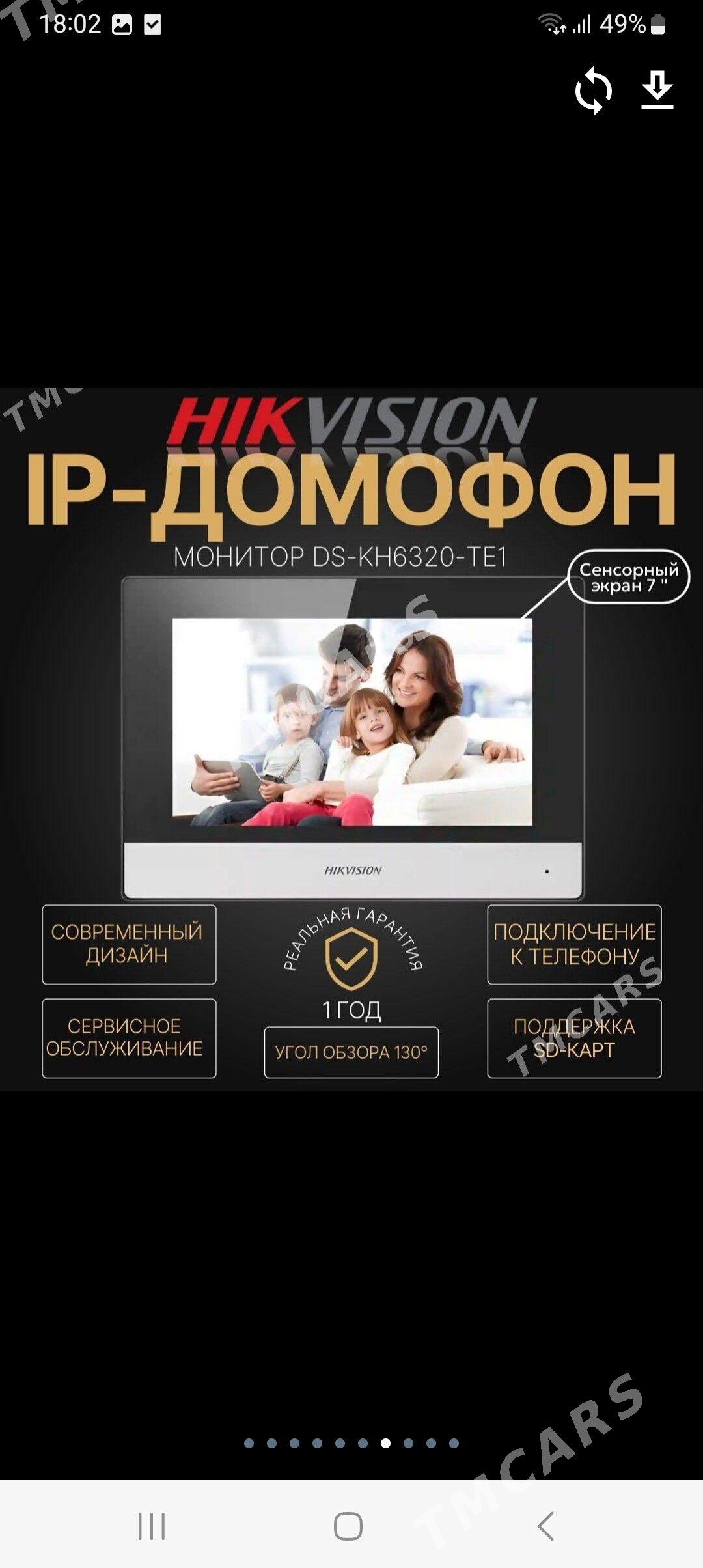 DOMOFON HIKVISION MAGAZYN - Aşgabat - img 9