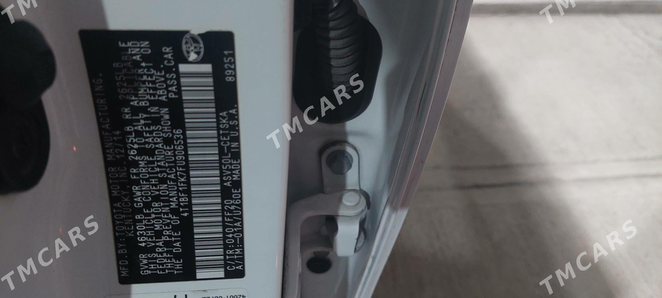 Toyota Camry 2015 - 260 000 TMT - Aşgabat - img 4
