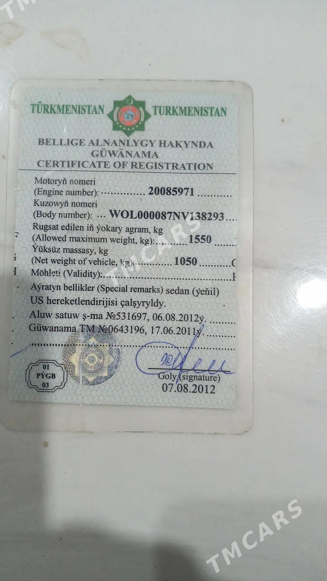 Teh pasport Hojagulyyew Orazmu - Gökdepe - img 2