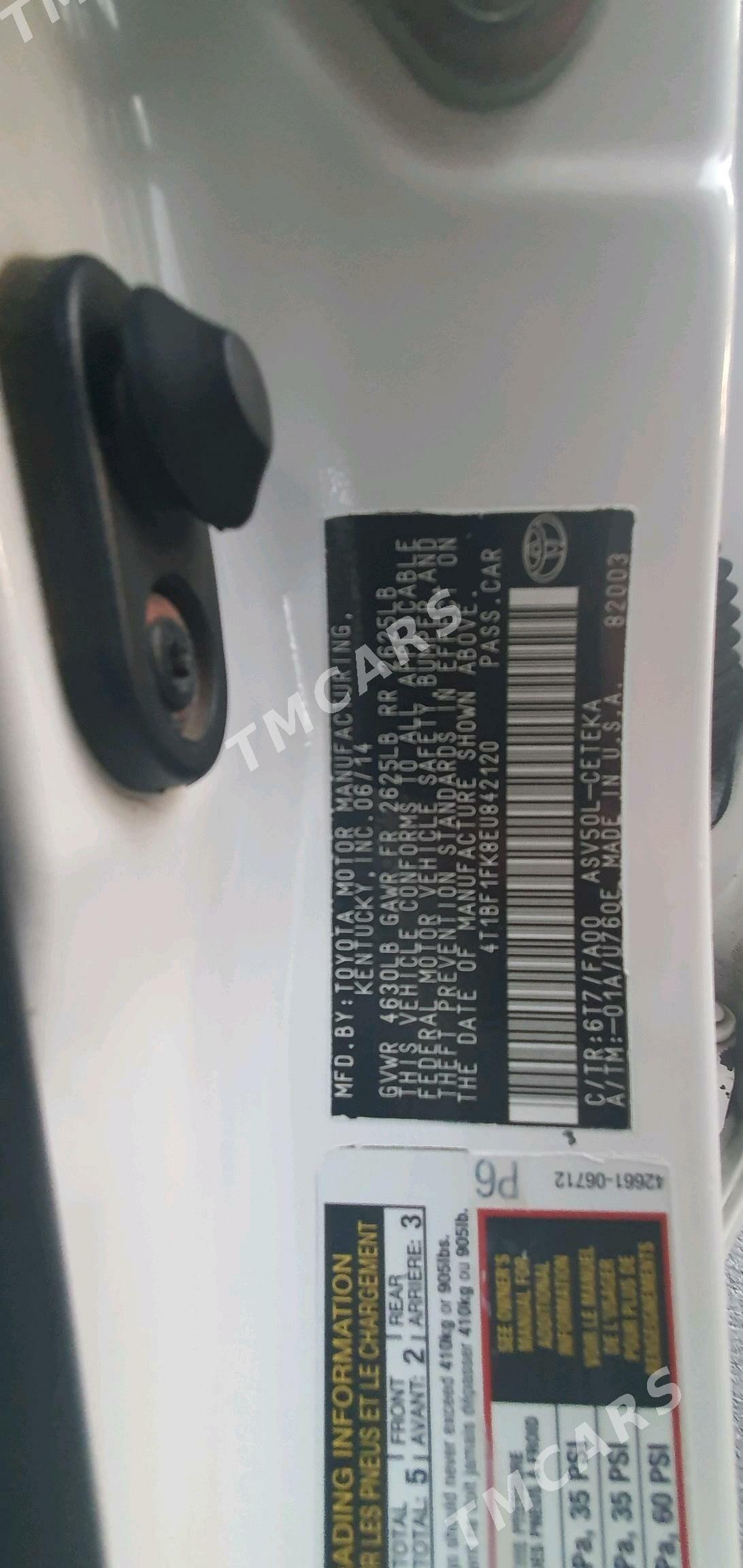 Toyota Camry 2014 - 200 000 TMT - Aşgabat - img 7