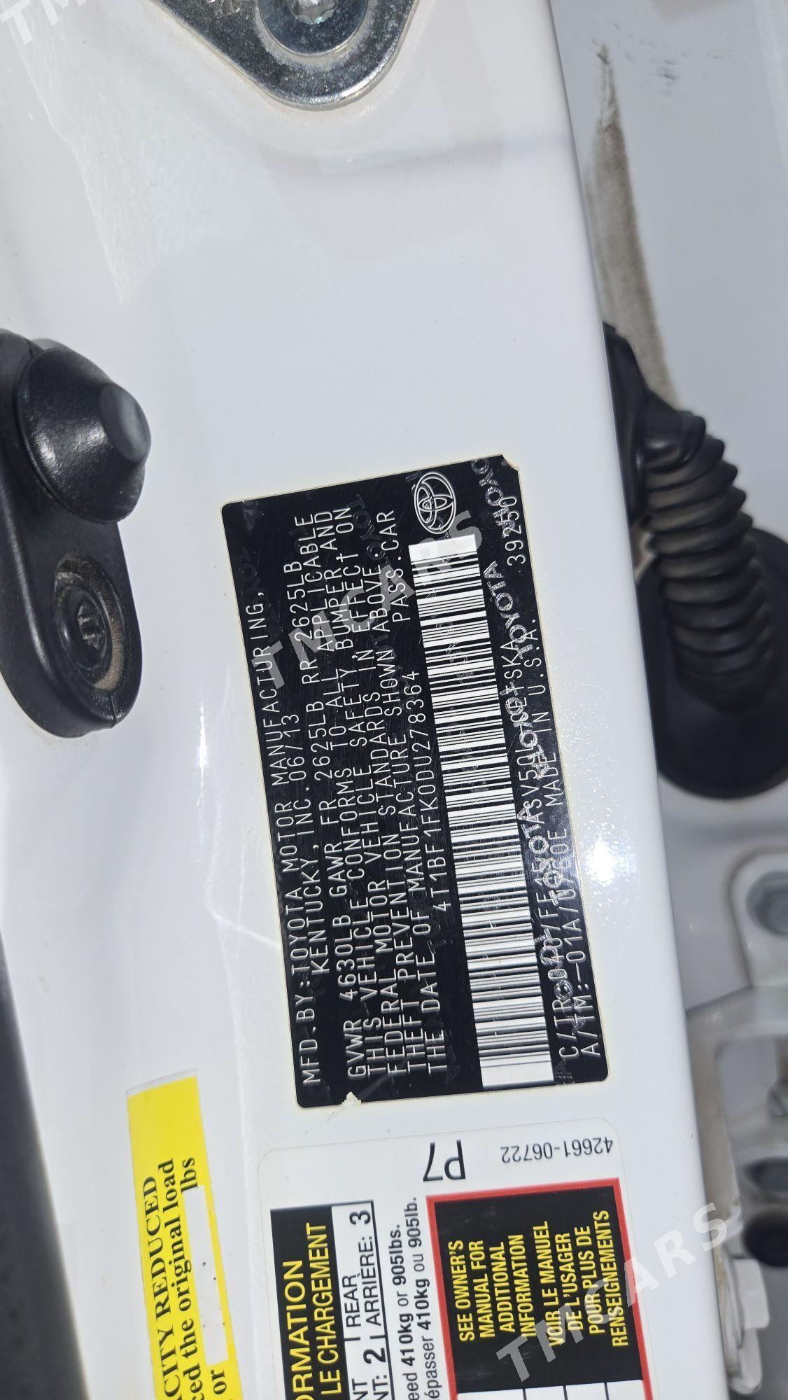 Toyota Camry 2013 - 225 000 TMT - Ашхабад - img 6